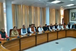 chandigarh bjp mla meeting