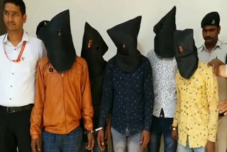 5 thieves arrested