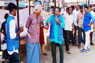 A street play for awareness of Corona and other infectious diseases