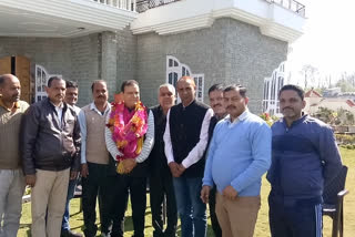 former minister prakash chaudhary becomes mandi district president