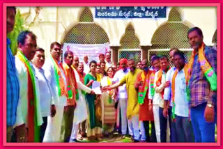 bjp leaders protest  in medchal on CAA resolutionin telanagana assembly