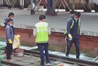 amritsar railway station prepared for coronavirus