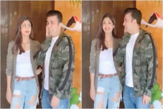 Shilpa Shetty slaps husband Raj Kundra in TikTok video but there's a catch
