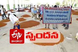 lentals purchase center reopen in nalgonda with etv bharat effect