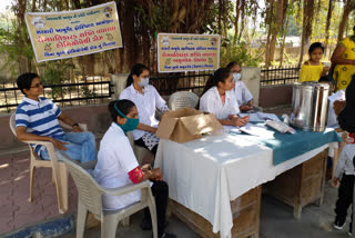 Ayurvedic boil distribution to protect against corona virus in junagadh