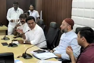 Minister ktr review on hyderbad mp Constituency