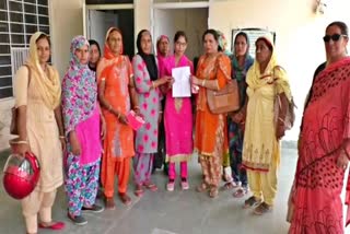 हनुमानगढ़ में आंगनबाड़ी कार्यकर्ता,Anganwadi workers in Hanumangarh