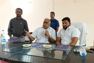 mla koneru konappa attend municipal budget meeting in kagaz nagar kumurambheem