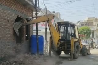 nagar nigam take action on illegal property in jalandhar