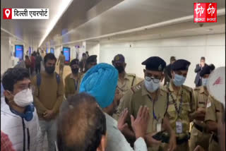 Video of uproar at IGI Airport goes viral