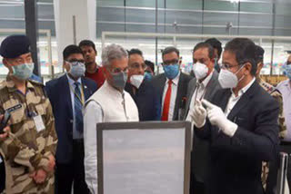 foreign-minister-sj-shankar-inspected-indra-gandhi-airport