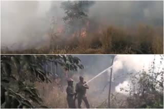 A restless day for firefighters in nilamboor malappuram news kerala fire force latest news കേരള ഫയര്‍ ഫോഴ്‌സ് വാര്‍ത്തകള്‍ മലപ്പുറം വാര്‍ത്തകള്‍