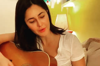 Katrina Kaif plays guitar