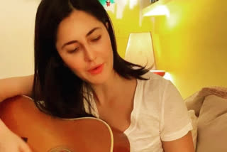 Katrina Kaif tries her hand at guitar