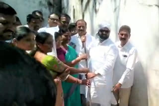 sulabhcomplex development programs taken by mla yadagiri reddy in janagama