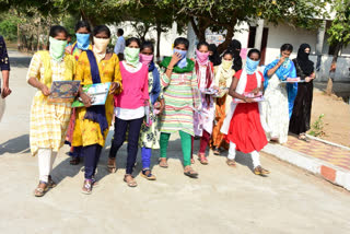 10th class first day exams finished in warangal