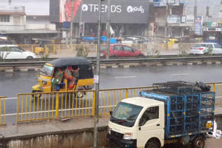 Hail rain in Chautuppal Yadadri district