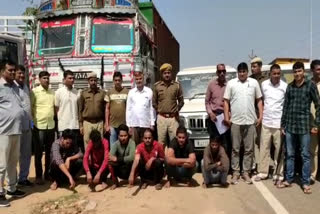 हारून गैंग के छह बदमाश गिरफ्तार, Six gang gangsters arrested