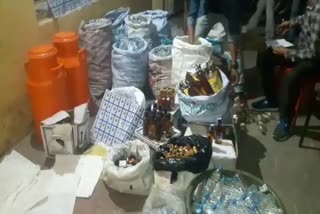 Illegal Liquor in Dholpur, धौलपुर न्यूज