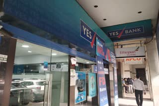 Yes bank branches look deserted after moratorium