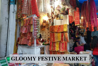 Covid-19 scare: Ahead of Navratri, Sadar Bazar of Delhi remains flat