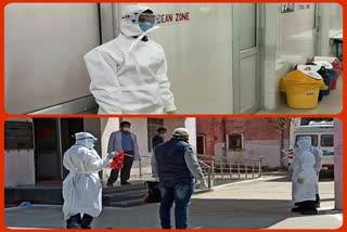 people are in trouble due to coronavirus suspects arrives hospital