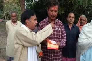 correction - ballia: holi celebrated in nirbhaya native village for the first time after the nirbhaya case