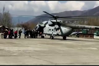 Bandipora administration launches special air service to rescue stranded passengers of Gurez