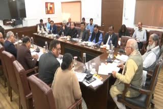 manohar lal meeting with health department