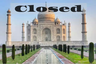 Taj Mahal closed