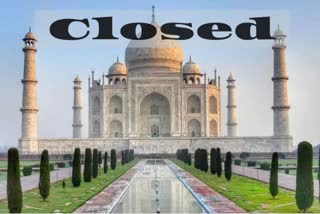 Taj Mahal closed for tourists due to corona threat