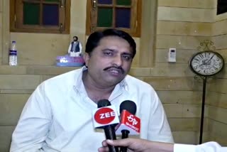 jaisalmer news  minister saleh mohammed  corona effect news