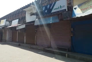 رامپور میں کورونا وائرس کے پیش نظر بازار بند