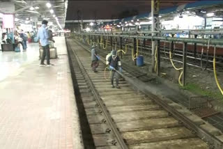 Major measures for virus control at Vijayawada railway station