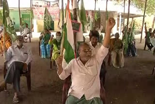 amaravathi farmers protest in rayapudi