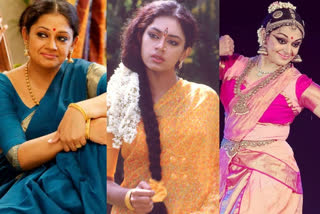 actress shobana celebrating 50th birthday  അമ്പതിലും കല്ലില്‍കൊത്തിയെടുത്ത ശില്‍പം പോലെ താരസുന്ദരി  നടി ശോഭന  ശോഭന പിറന്നാള്‍  actress shobana  വിനീത് ശ്രീനിവാസന്‍  വരനെ ആവശ്യമുണ്ട്