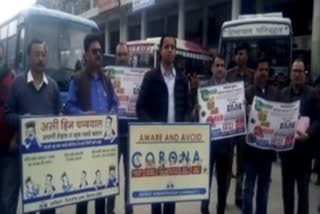Collector Chamba made passengers aware at bus stand
