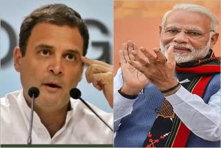 rahul gandhi hits out at modi over corona virus and economy