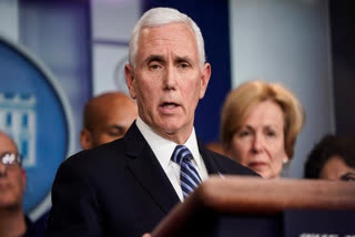 US government  Mike Pence  Karen Pence  Coronavirus  US coronavirus cases  വാഷിങ്ടൺ  കൊവിഡ് 19  കൊറോണ  യുഎസ് വൈസ് പ്രസിഡന്‍റ്  മൈക്ക് പെൻസ്  കാരെൻ പെൻസ്