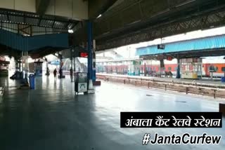 janta curfew impact ambala