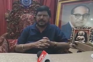 Ramdas Aathawale appealed to the citizens to stay home