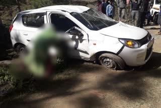 car met with accident in karsog