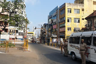 Total shut down in kanyakumari janta curfew