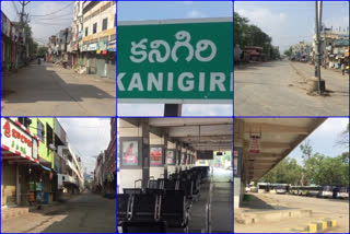 valanteer janatha curfew at kanigiri