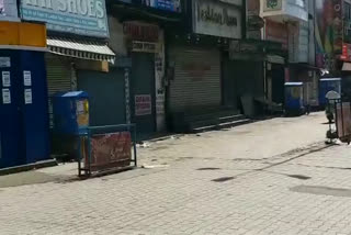 The effect of public curfew in Ambala