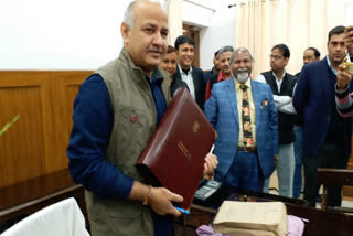 Manish Sisodia will present Delhi's budget