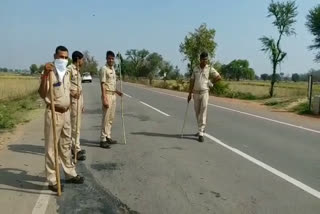 dholpur news, धौलपुर न्यूज, लॉक डाउन, यात्री वाहन पर प्रतिबंध