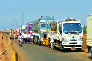 karnataka border lockdown at zaheerabad