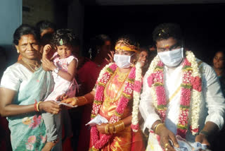 corona awareness held in marriage function in tanjure