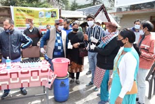 kullu city council making people aware on corona virus